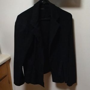 Black Suede Coat